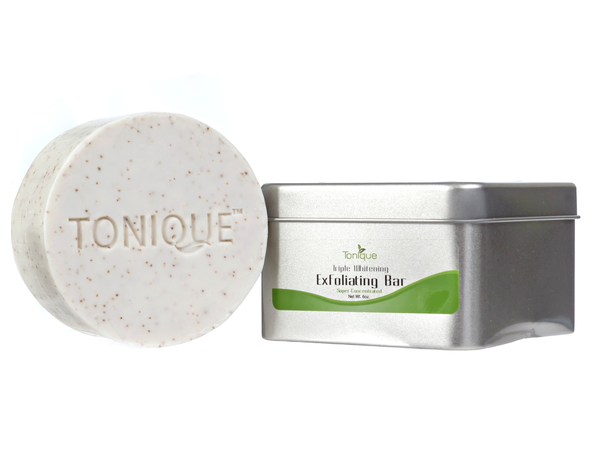 Triple Whitening Exfoliating Bar (New fresh scent and larger size) - Tonique Skincare