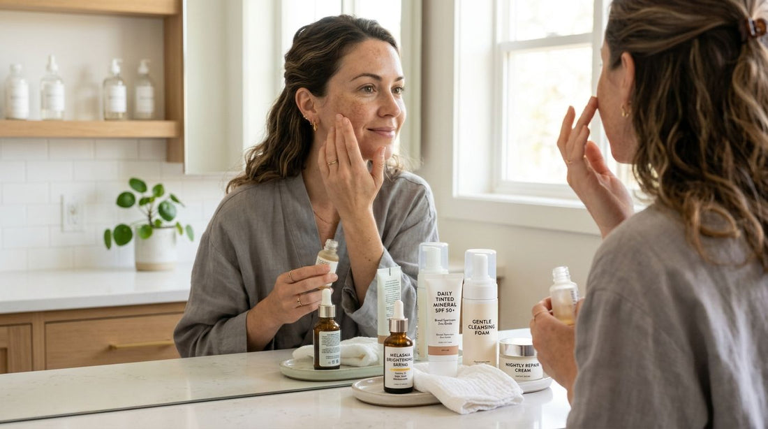 How to build a skincare routine for melasma-prone skin