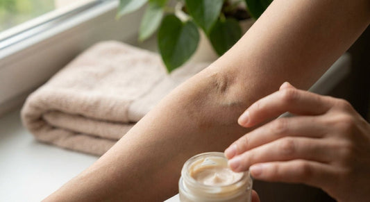 How to fade dark spots caused by intertrigo skin fold rubbing