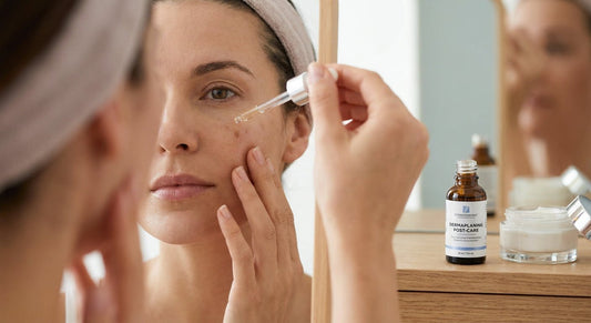 How to fade dark spots caused by dermaplaning