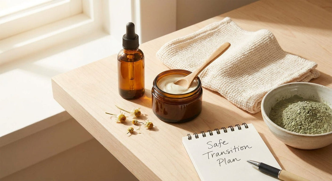How to transition off hydroquinone cream safely