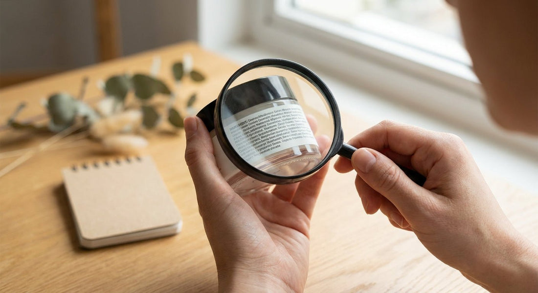 How to read a skin lightening cream ingredient label