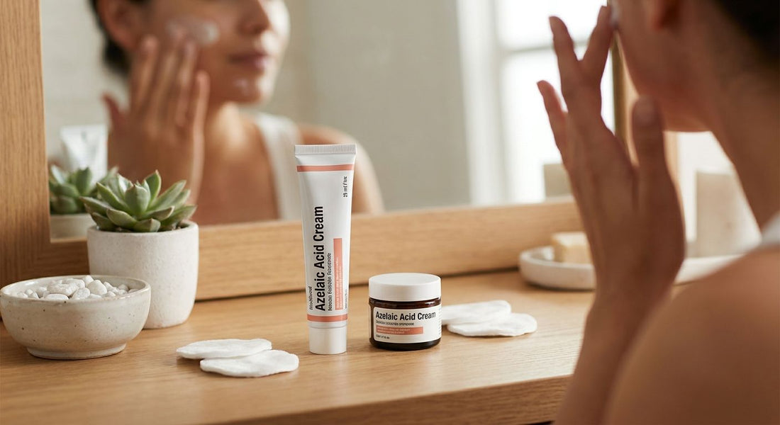 Azelaic acid cream for fungal acne