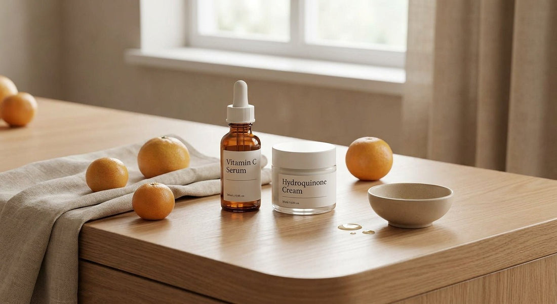 Best vitamin C serum to pair with hydroquinone cream