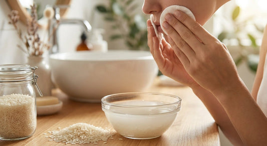How to use rice water for dark spots at home