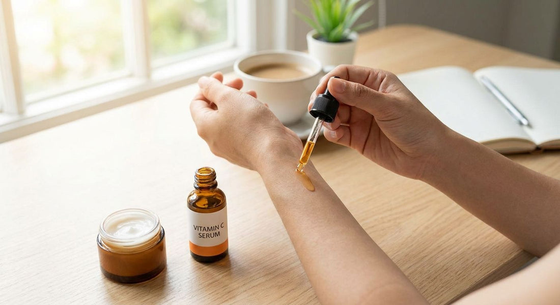 How to use vitamin C serum in the morning for best results