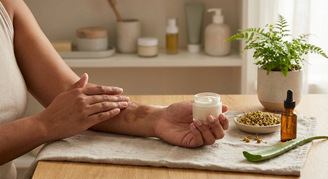 How to fade dark spots from eczema flare-ups