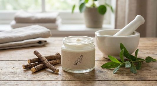 Licorice root extract cream for melasma