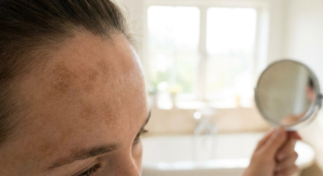 How to fade melasma on the forehead