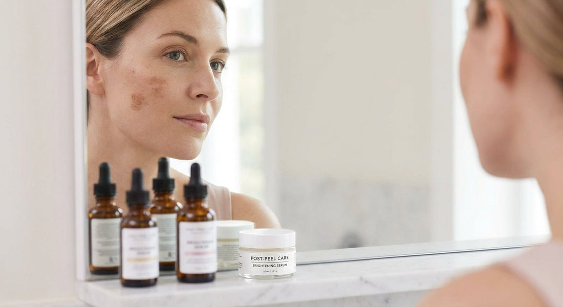 How to fade dark spots after a chemical peel