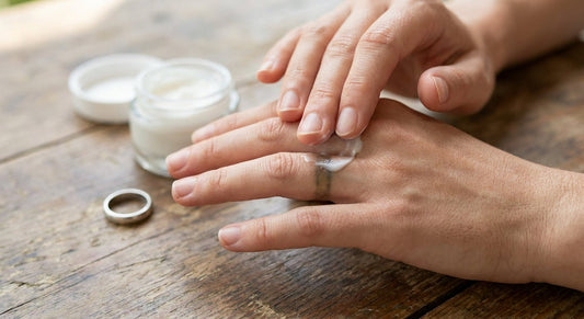 How to fade dark spots from ring friction on fingers