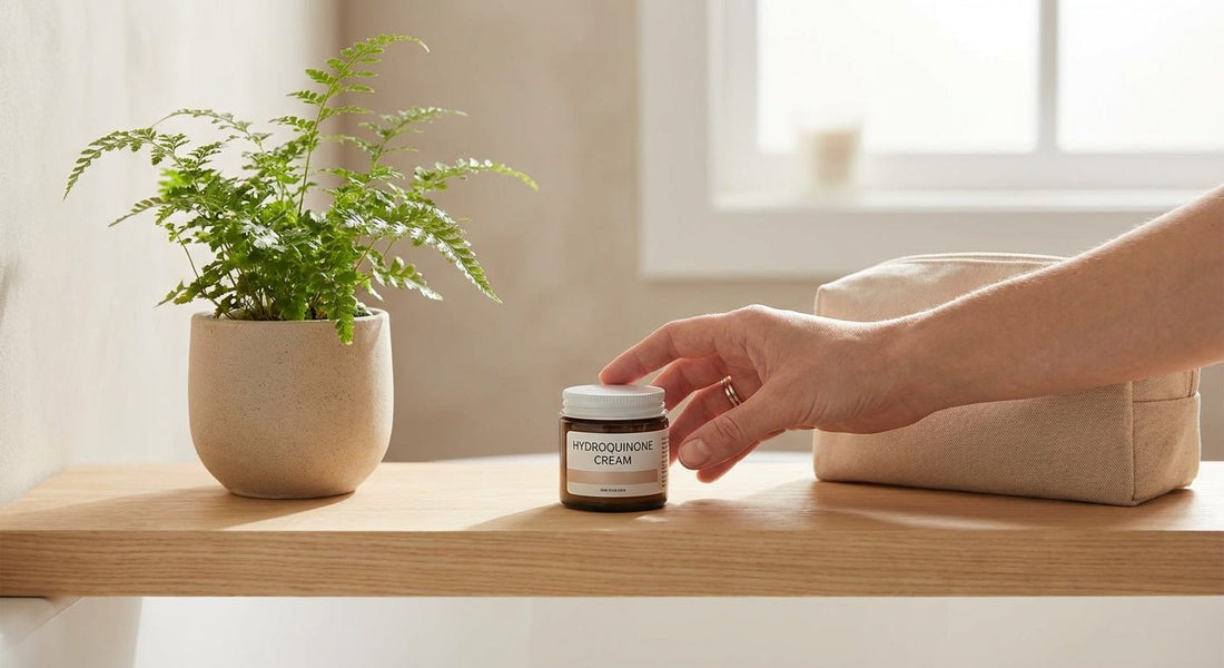 Hydroquinone cream for postpartum melasma