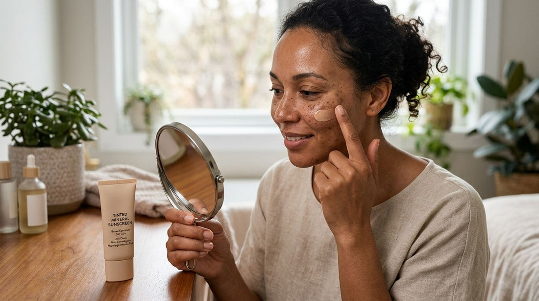 Best tinted sunscreen for hyperpigmentation-prone skin