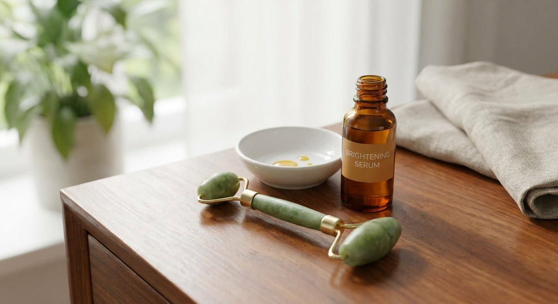 Best facial roller to use with brightening serum