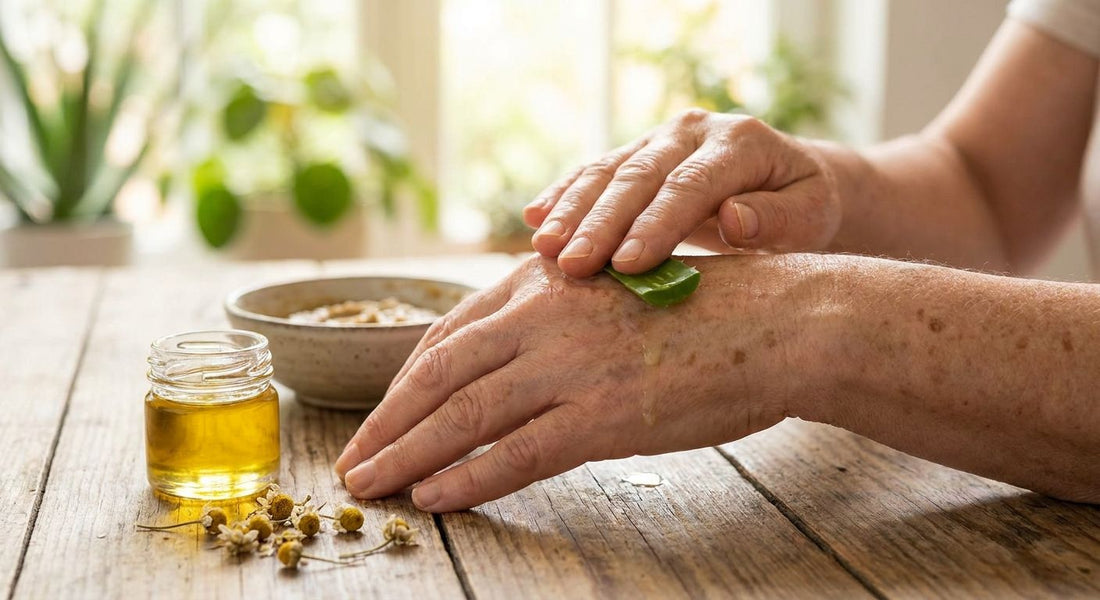 How to fade age spots on the hands naturally