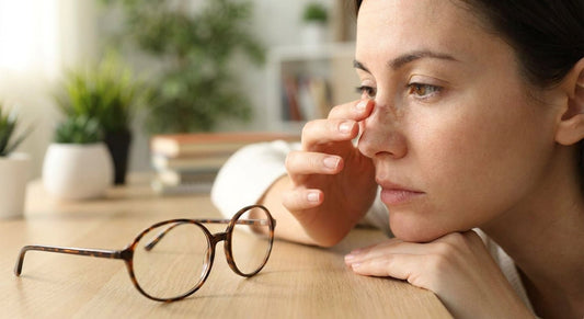 How to fade dark spots on the nose bridge from glasses