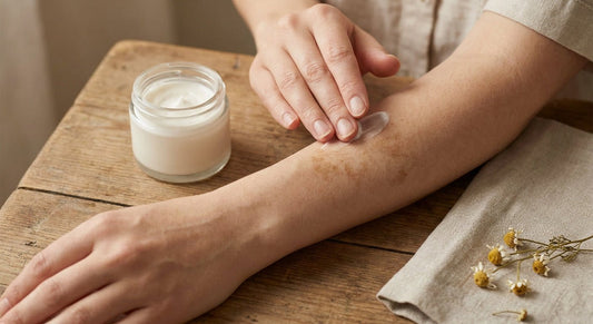 How to fade dark spots from contact dermatitis