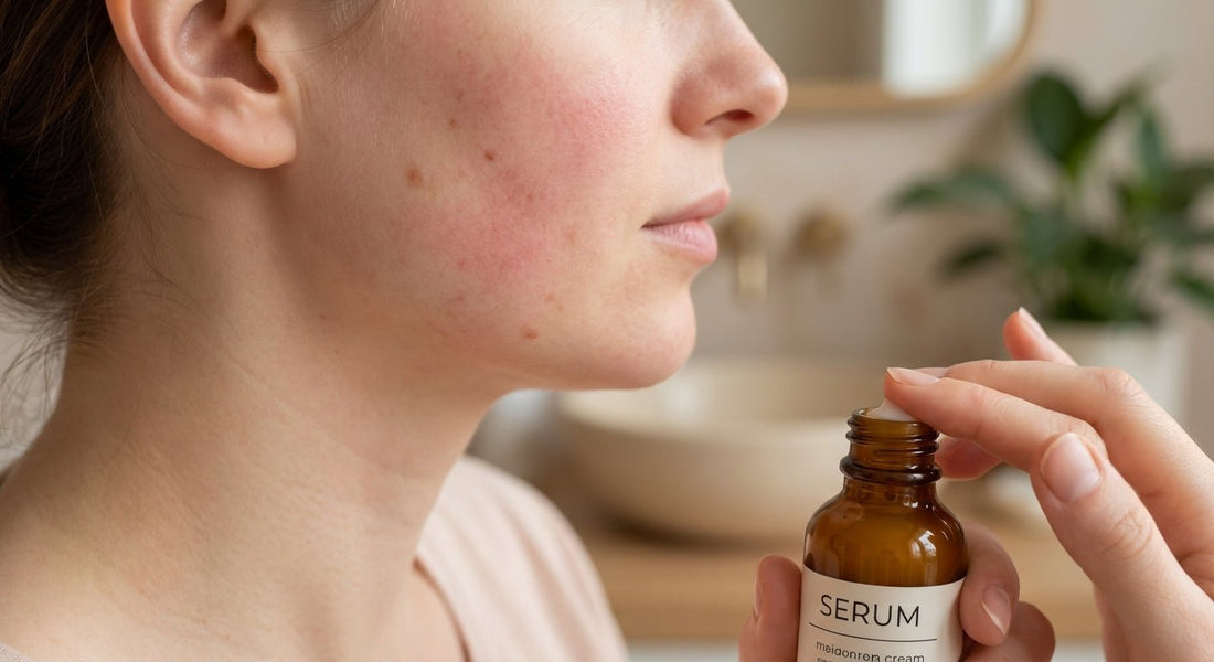 How to fade dark spots caused by rosacea flare-ups