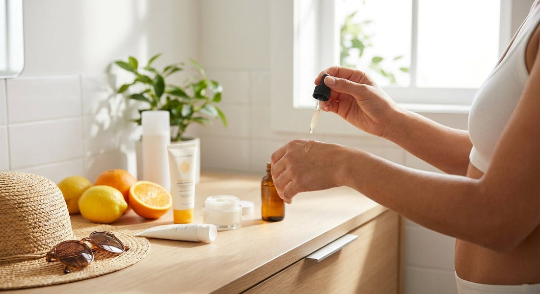 How to adjust your skin brightening routine for summer