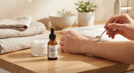 Dark spot corrector for post-surgical scar discoloration