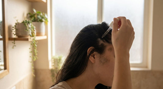 How to fade dark spots on the scalp and hairline