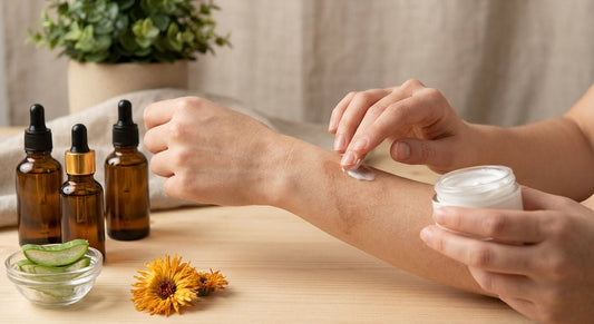How to fade dark spots left by a burn
