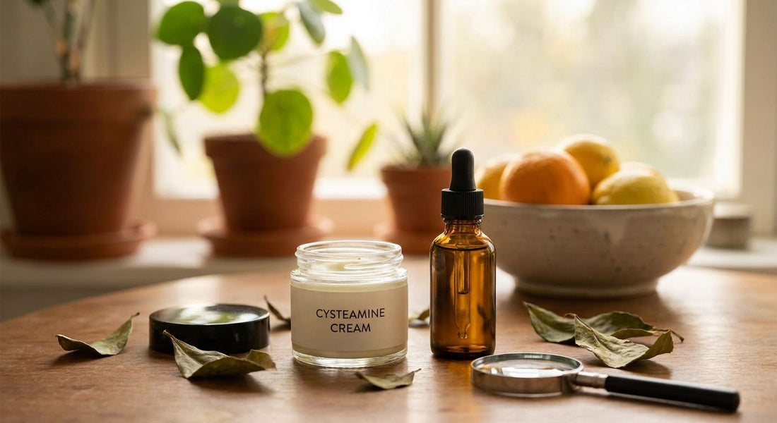 Best cysteamine cream for stubborn sun spots