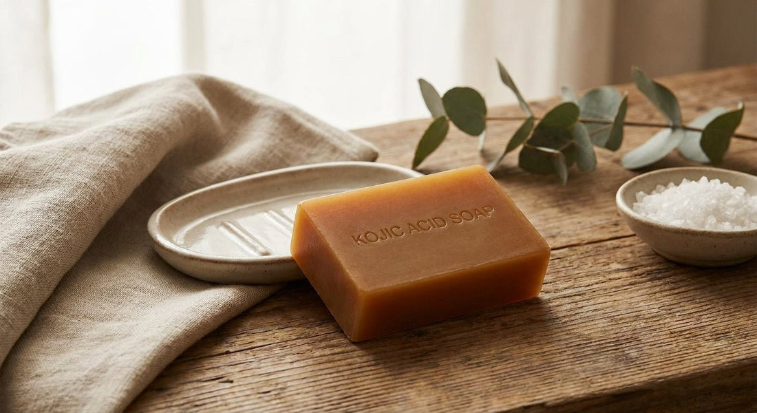 Kojic acid soap for buttocks