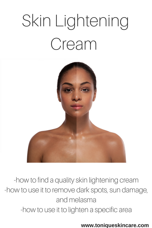 skin lightening cream