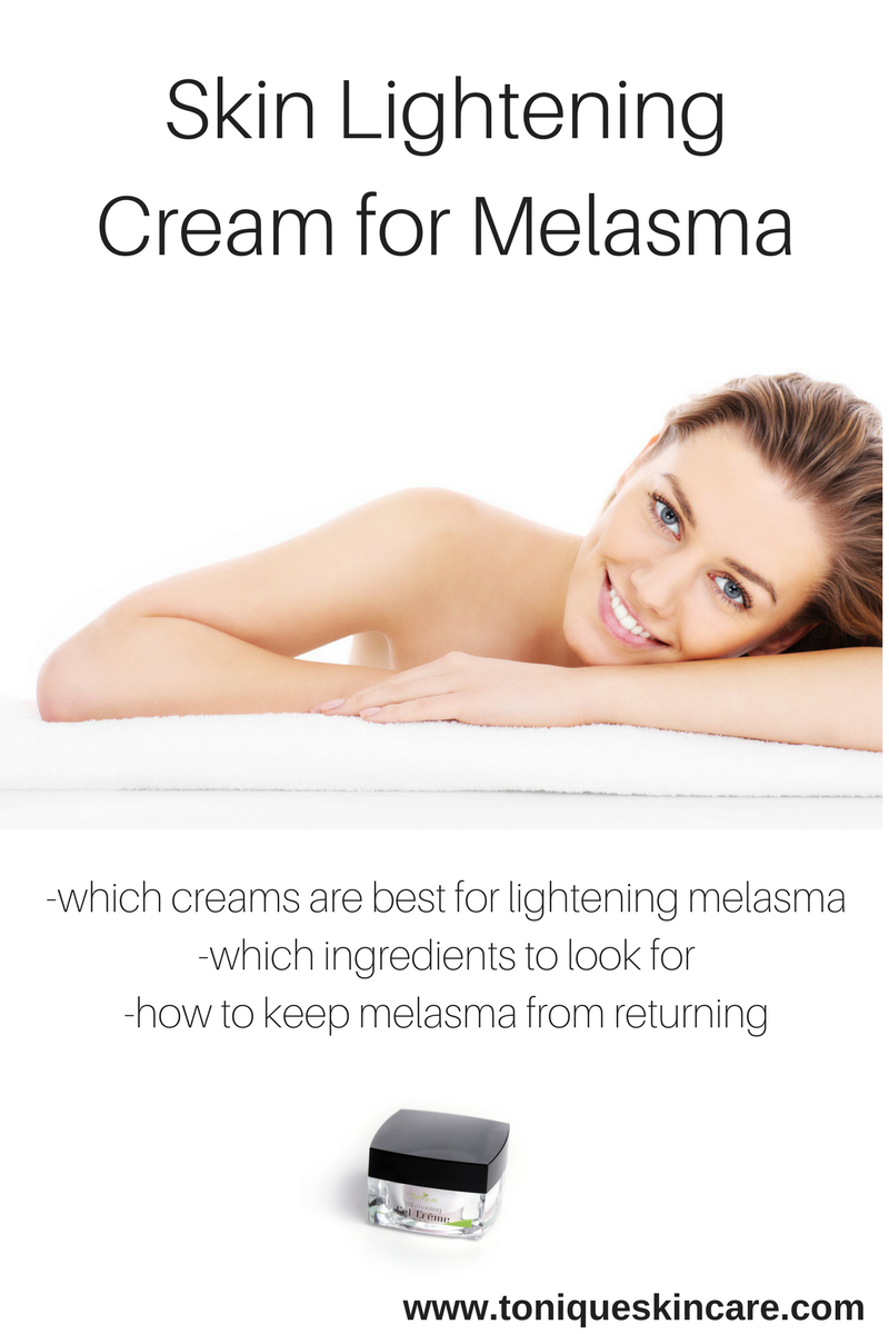 Skin Lightening Cream for Melasma