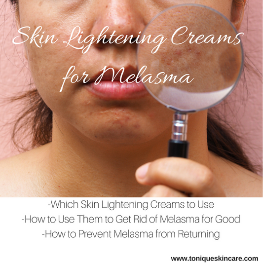 picture of woman with melasma