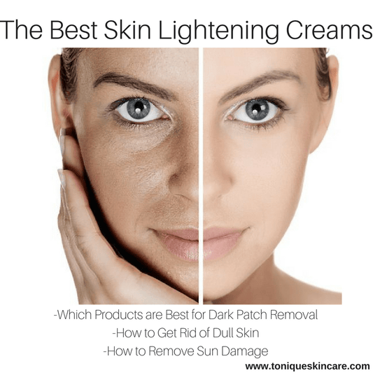 the best skin lightening creams graphic
