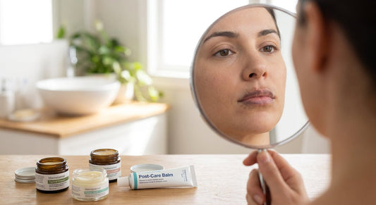 How to fade dark spots from lip blush tattooing