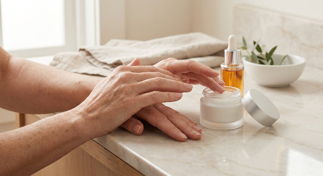 Dark spot corrector for the hands