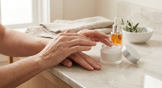Dark spot corrector for the hands