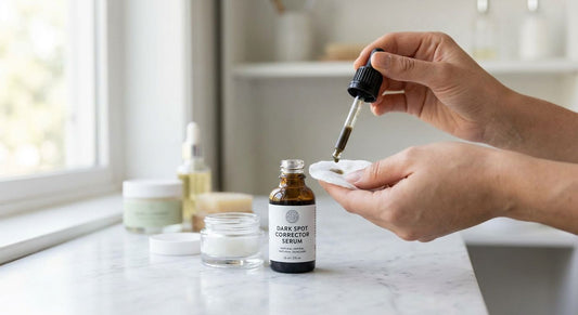 How to prevent purging when starting a new dark spot corrector