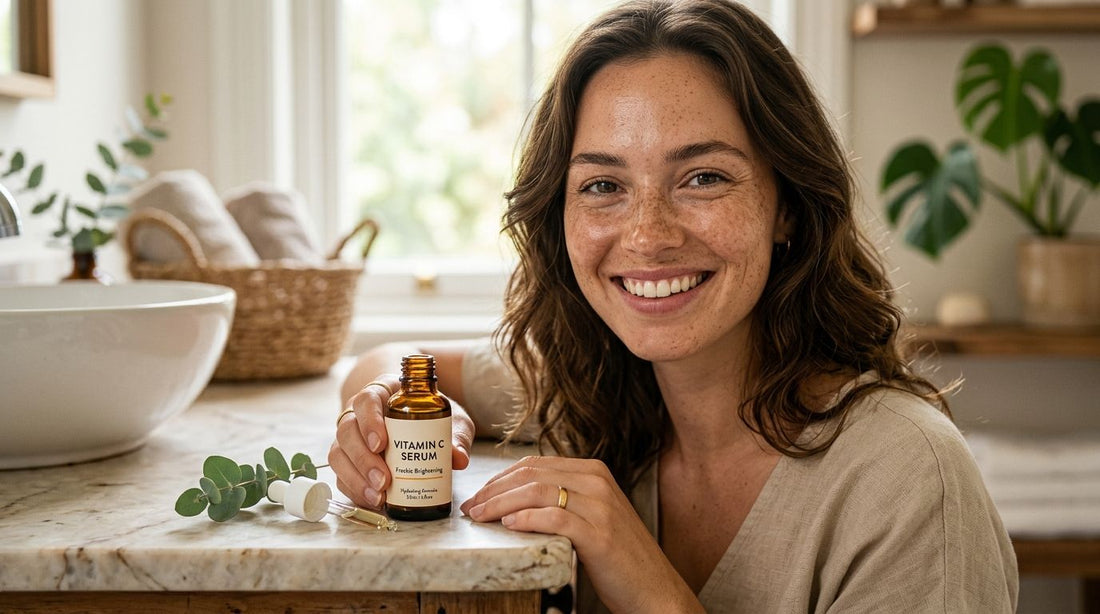Vitamin C serum for freckles