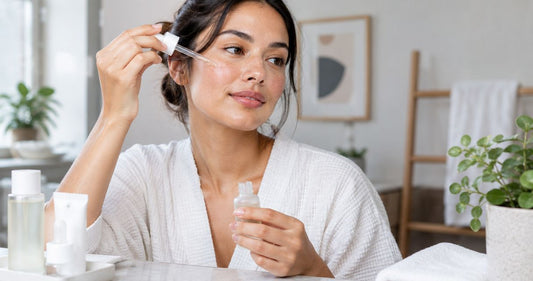 Can dark spot serum be used alongside chemical exfoliants like AHAs?
