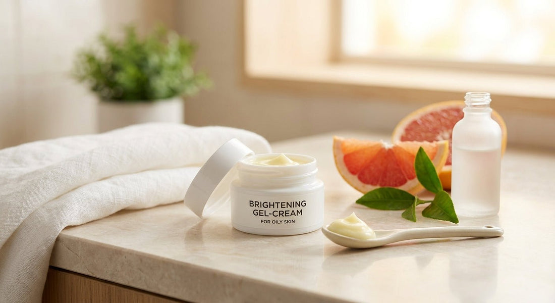 Skin brightening cream for oily skin