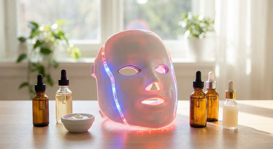 Best LED light therapy mask to pair with a brightening routine