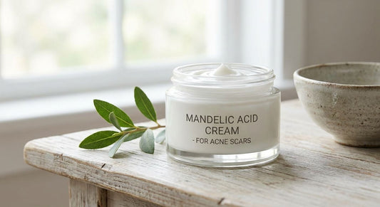 Mandelic acid cream for acne scars