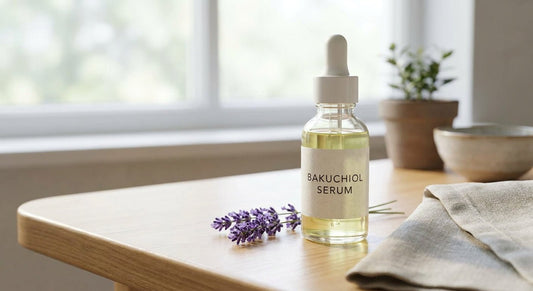 Bakuchiol serum for retinol-sensitive skin