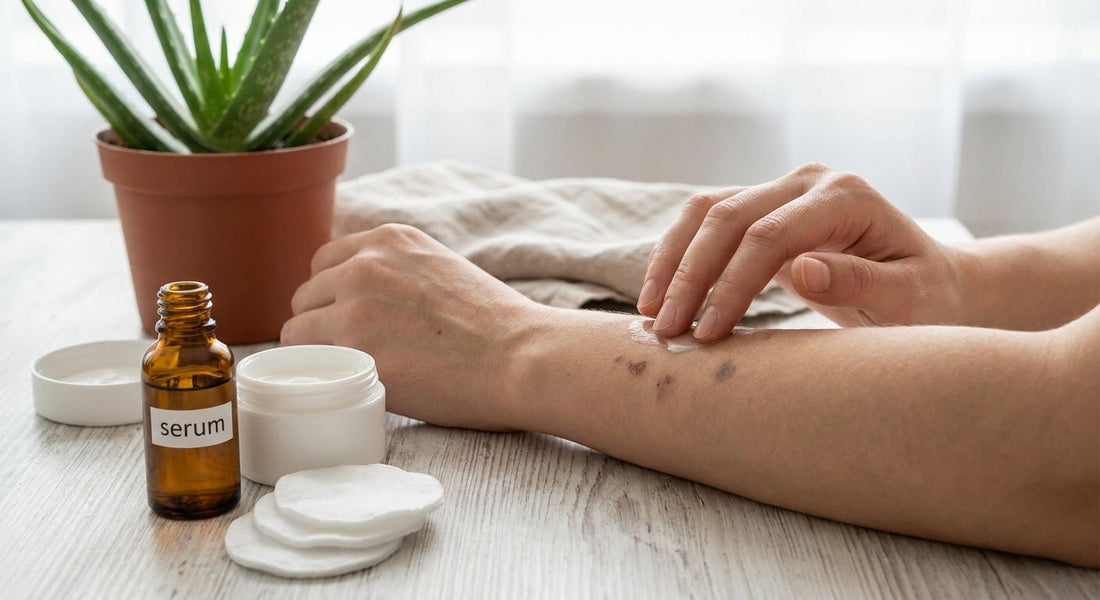 How to fade dark spots from folliculitis