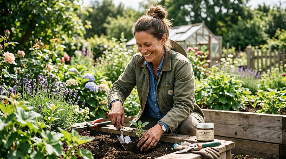Skin brightening cream for landscapers and gardeners