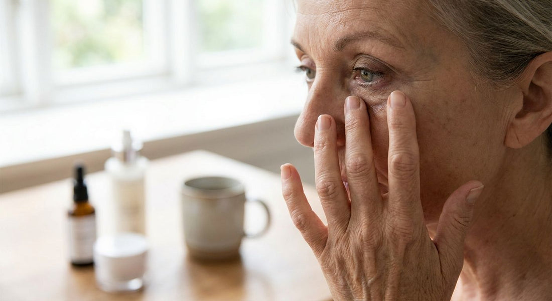 How to fade dark circles caused by aging and thinning skin