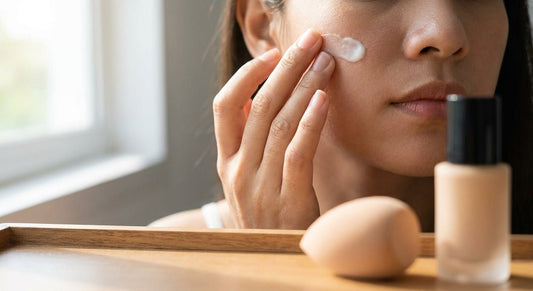 How to use a dark spot corrector under makeup without pilling