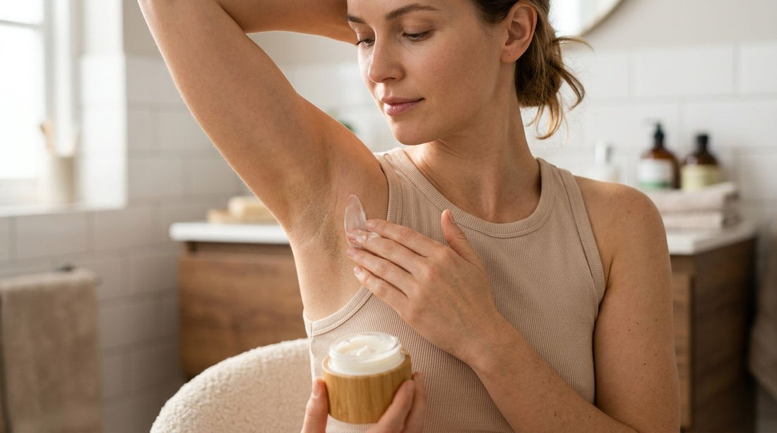 Underarm skin lightening cream for eczema-prone skin