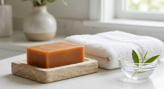 Kojic acid soap for acne-prone skin
