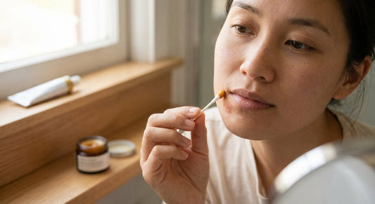 How to fade dark marks left by a cold sore