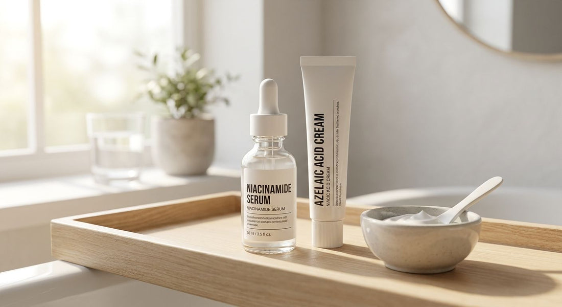 How to combine azelaic acid and niacinamide in one routine